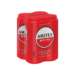 AMSTEL LAGER 4*500ML TIN