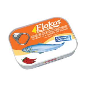 FLOKOS ΣΑΡΔΕΛΕΣ ΣΕ ΦΥΤΙΚΟ ΠΙΚΑΝΤΙΚΟ ΛΑΔΙ