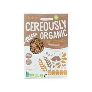 CEREOUSLY ORGANIC ΣΟΚΟΛΑΤΑ ΑΜΥΓΔΑΛΟ/ΚΡΑΝΟ 350ΓΡ