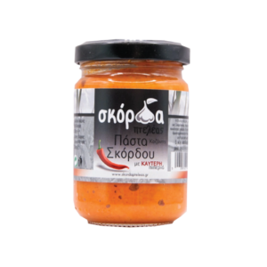PTELEAS GARLIC PASTE WITH HOT PEPPERS 130GR
