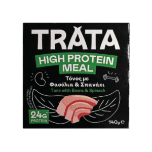 TRATA HIGH PROTEIN MEAL ΦΑΣΟΛΙΑ & ΣΠΑΝΑΚΙ