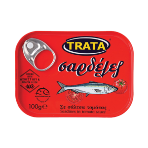 TRATA ΣΑΡΔΕΛΕΣ ΣΕ ΣΑΛΤΣΑ ΝΤΟΜΑΤΑΣ