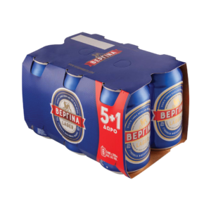 ΒΕΡΓΙΝΑ LAGER 330ML 5+1