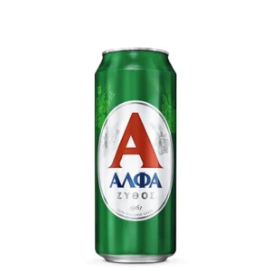 ΑΛΦΑ LAGER 500ML TIN