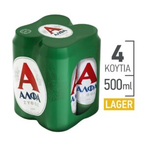ΑΛΦΑ 4*500ML TIN