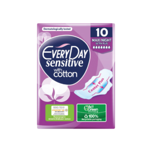 EVERYDAY SENSITIVE MAXI NIGHT ΣΕΡΒΙΕΤΕΣ 10 ΤΕΜΑΧΙΑ