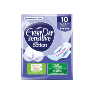 EVERYDAY SENSITIVE COTTON SUPER ΣΕΡΒΙΕΤΕΣ 10 ΤΕΜΑΧΙΑ
