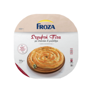 FROZA ΣΤΡΙΦΤΗ ΠΙΤΑ ΣΠΑΝΑΚΙ/ΜΥΖΗΘΡΑ 1KG