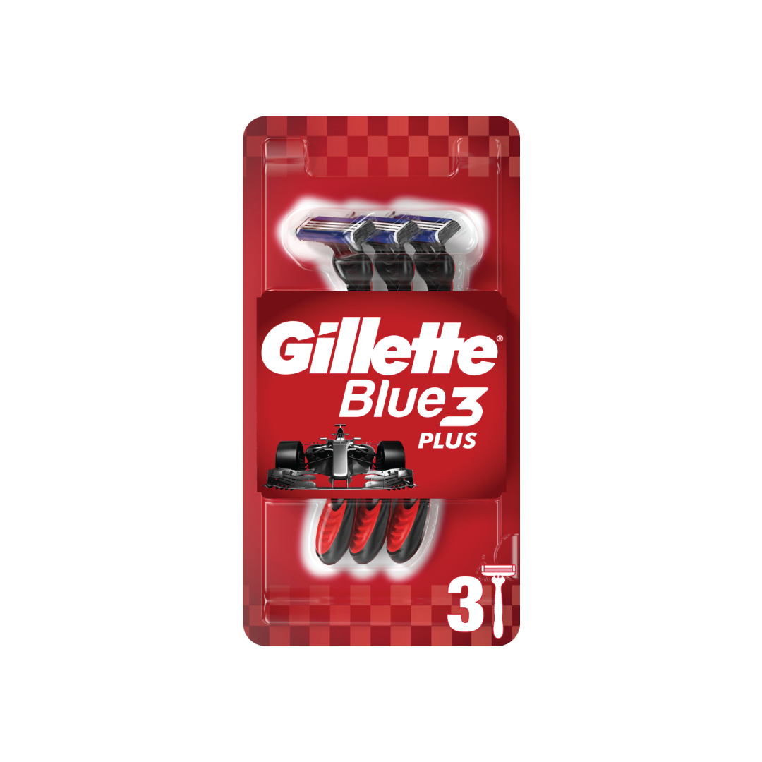 GILLETTE BLUE3 PLUS ΞΥΡΑΦΑΚΙΑ 3 ΤΕΜΑΧΙΩΝ