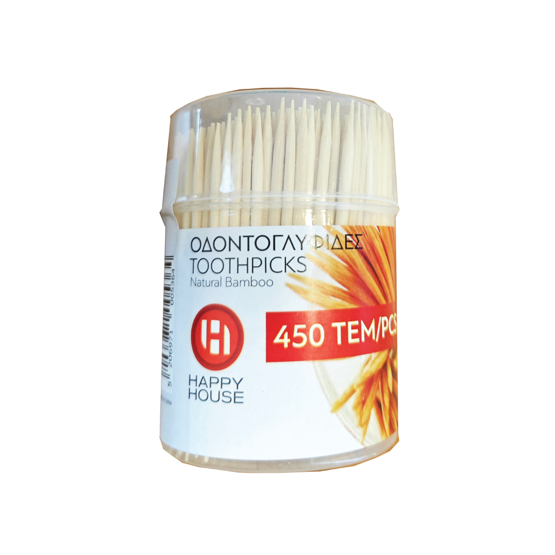 HAPPY HOUSE ΟΔΟΝΤΟΓΛΥΦΙΔΕΣ BAMBOO 450 TEMAXIA