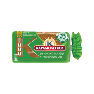 KARAMOLEGKOS SLICED BREAD WHOLE WHEAT 340GR