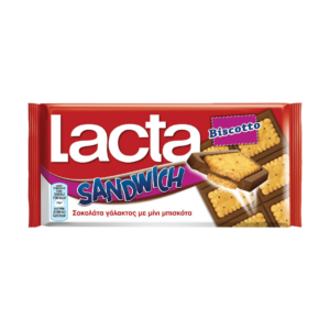 LACTA BISCOTTO SANDWICH 87GR