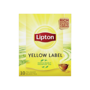 LIPTON YELLOW LABEL ΤΣΑΙ ΜΑΥΡΟ 10 ΦΑΚΕΛΑΚΙΑ
