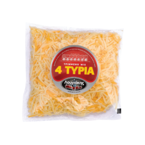 ΛΟΥΓΙΑΚΗΣ ΜΙΞ 4 ΤΥΡΙΑ ΤΡΙΜΜΕΝΟ 200ΓΡ