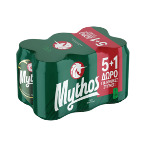 MYTHOS LAGER 330ML 5+1