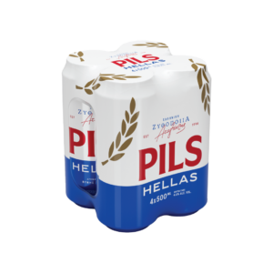 PILS HELLAS PILSNER 4*500ML ΚΟΥΤΙ