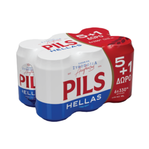 PILS HELLAS PILSNER 330ML 5+1