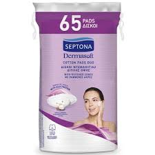 SEPTONA DERMASOFT ΔΙΣΚΟΙ ΝΤΕΜΑΚΙΓΙΑΖ ΟΒΑΛ 65 ΤΕΜΑΧΙΑ