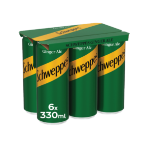 SCHWEPPES GINGER ALE 6*330ML