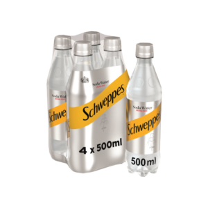 SCHWEPPES SODA 4*500ML