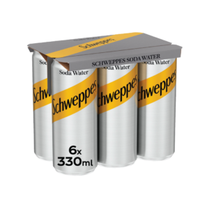 SCHWEPPES SODA 6*330ML