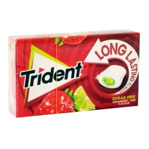 TRIDENT LONG LASTING ΦΡΑΟΥΛΑ LIME SUGAR FREE 22GR
