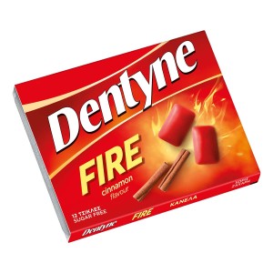 DENTYNE FIRE SUGAR FREE ΚΑΝΕΛΑ 16,8GR