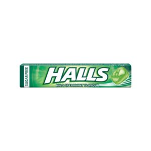 HALLS SPEARMINT SUGAFREE 32GR