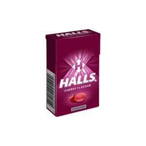 HALLS CHERRY SUGARFREE 28GR