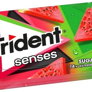 TRIDENT SENSES ΚΑΡΠΟΥΖΙ SUGARFREE 27GR