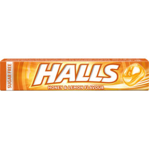 HALLS HONEY LEMON SUGARFREE 32GR