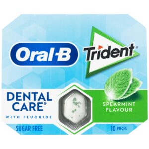 TRIDENT DENTAL CARE GUM SPEARMINT SUGAFREE BLISTER