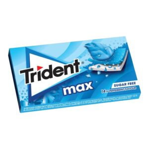 TRIDENT MAX GUM MINT SUGAR FREE