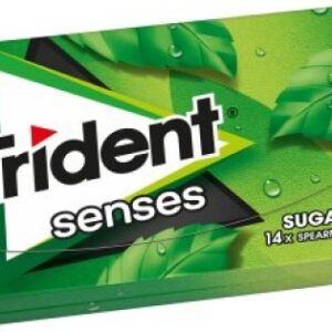 TRIDENT SENSES SPEARMINT GUM SUGAR FREE
