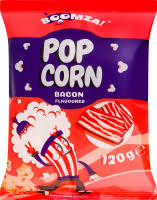 BOOMZA BACON POP CORN 120GR