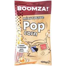 BOOMZA MICROWAVE POPCORN 100GR