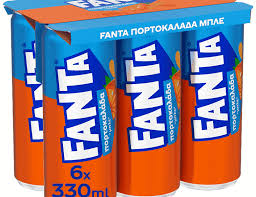 FANTA BLUE ORANGE 6*330ML